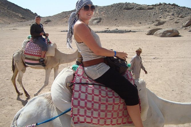 Hurghada: ATV Quad Safari, Camel Ride & Bedouin Village Tour - Tea, camels, and a Bedouin village