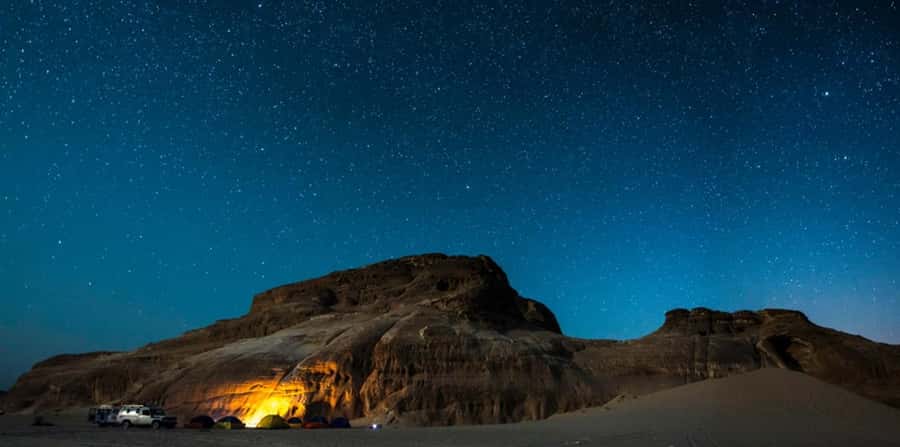 Hurghada: ATV Tour with Camel Ride, Dinner Show & Stargazing - From hotel pickup to the Hurghada desert