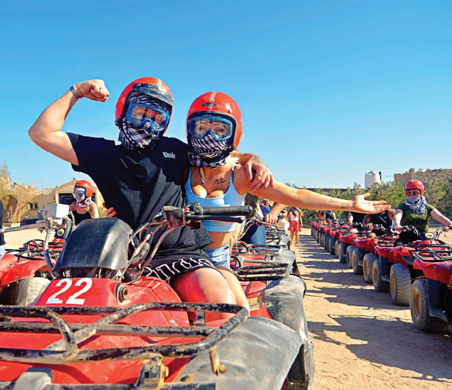 Hurghada: Desert Quad, Bedouin Village, and Camel Ride Tour - The real attraction is the long desert ride
