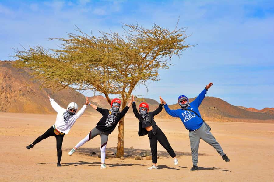 Hurghada: Desert Quad, Bedouin Village, and Camel Ride Tour - The Bedouin village and a five-minute camel ride
