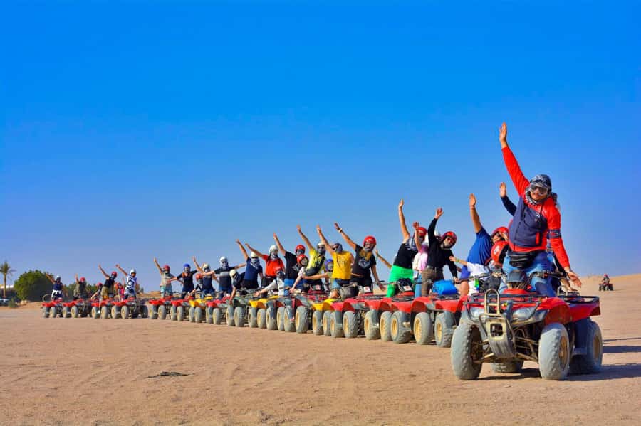 Hurghada: Desert Quad, Bedouin Village, and Camel Ride Tour - Dinner and traditional dancing, if you choose the right option