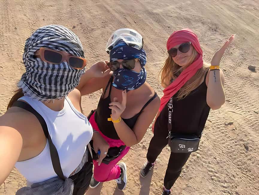 Hurghada: Desert Quad Bike and Buggy Adventure with Transfer - Dinner, dancing, and the evening mood