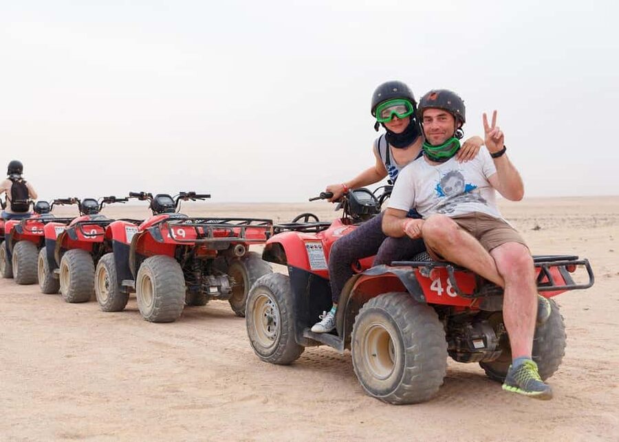 Hurghada: Desert Quad Bike and Buggy Adventure with Transfer - Guides, safety, and the group experience