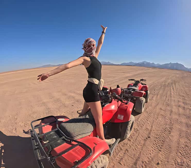 Hurghada: Desert Quad Bike and Buggy Adventure with Transfer - Who should book this desert adventure?