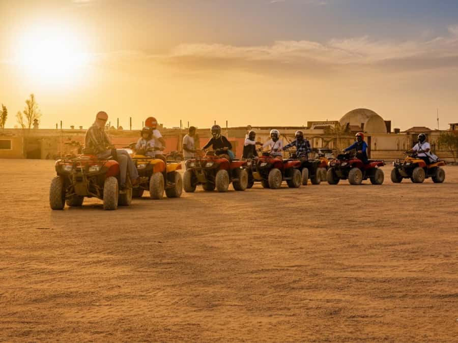 Hurghada: Desert Quad Bike Camel Ride with Optional GoPro - Two hours of real desert riding