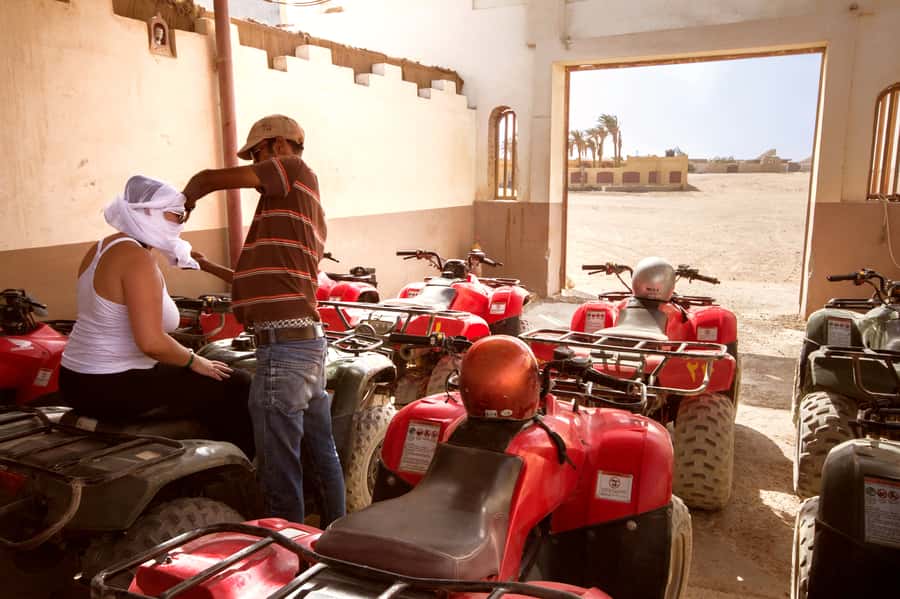 Hurghada: Desert Quad Bike Camel Ride with Optional GoPro - Transfers from Hurghada and the resort coast