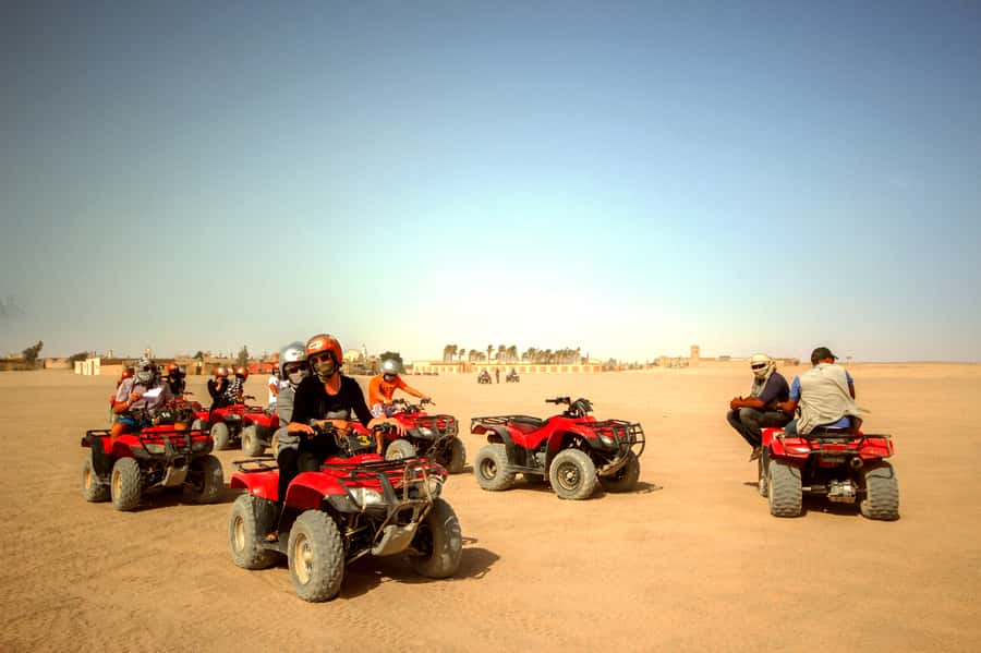 Hurghada: Desert Quad Bike Camel Ride with Optional GoPro - What to wear and what costs extra
