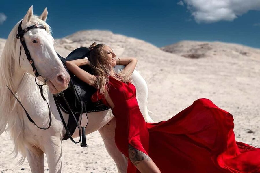 Hurghada: Desert & Sea Horse Riding with + 360° Photos - Photos, videos, and the 360-degree promise