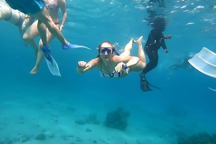 Hurghada: Dolphin Cruise with Snorkeling & Buffet Lunch - Banana boats, sofa rides, and the boat atmosphere