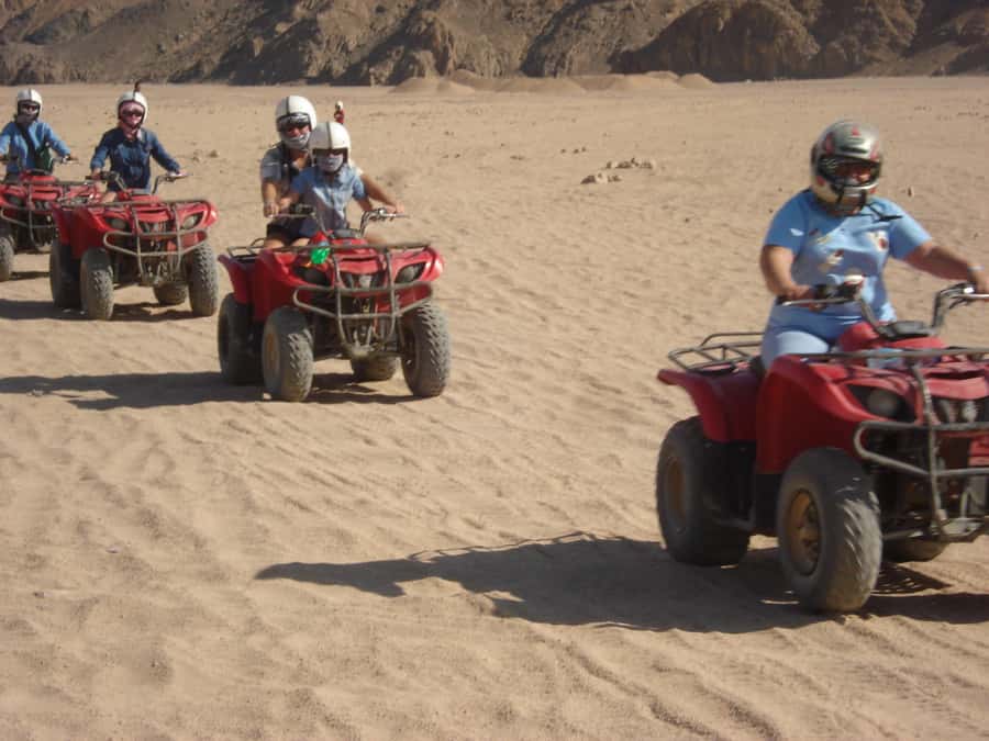 Hurghada: Egypt Quad Bike Safari Excursion Hurghada - Stop for tea, photographs, and a possible mirage