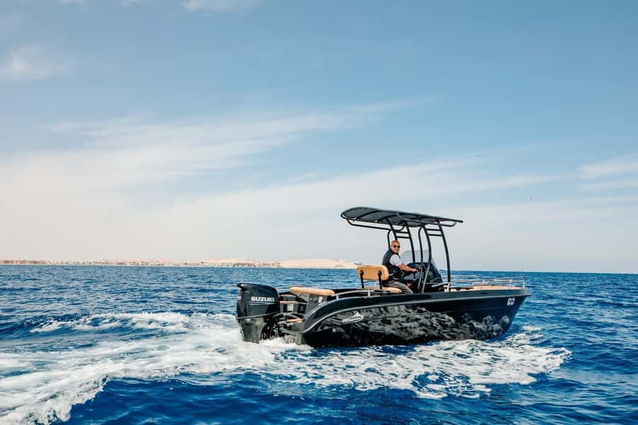 Hurghada: Giftun Island Orange Bay Speedboat Cruise & Lunch - Orange Bay and Its Caribbean-Style Setting