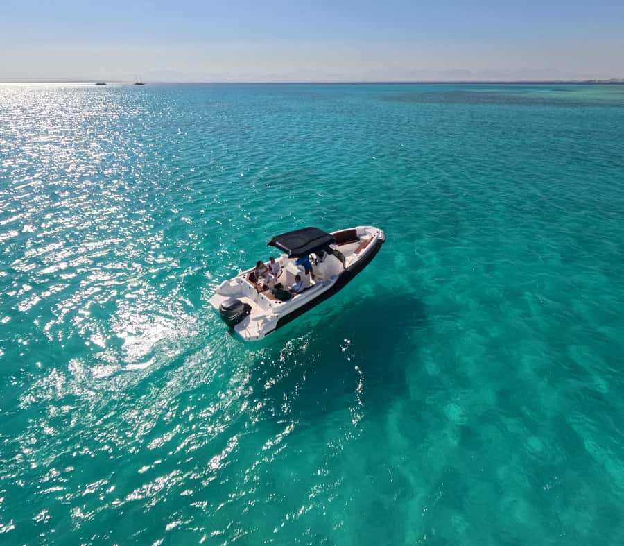 Hurghada: High-Speed Sea Taxi Tour to Orange Bay or Magawish - Hotel pickup requires patience and precision