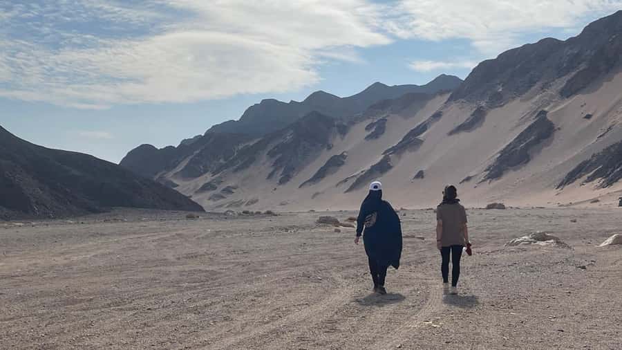 Hurghada: Hiking , dinner & stargazing - Reaching the oasis and meeting the farm animals