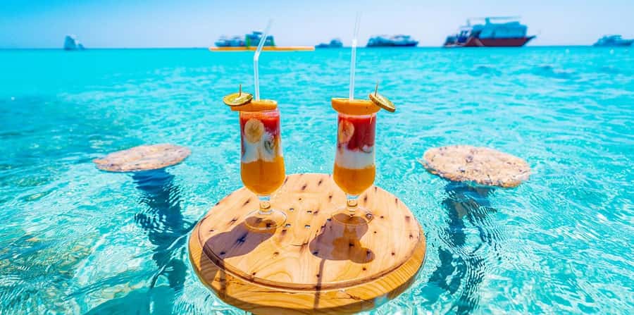 Hurghada: Hula Hula Island Boat Trip with Snorkeling & Lunch - Snorkeling over Red Sea coral