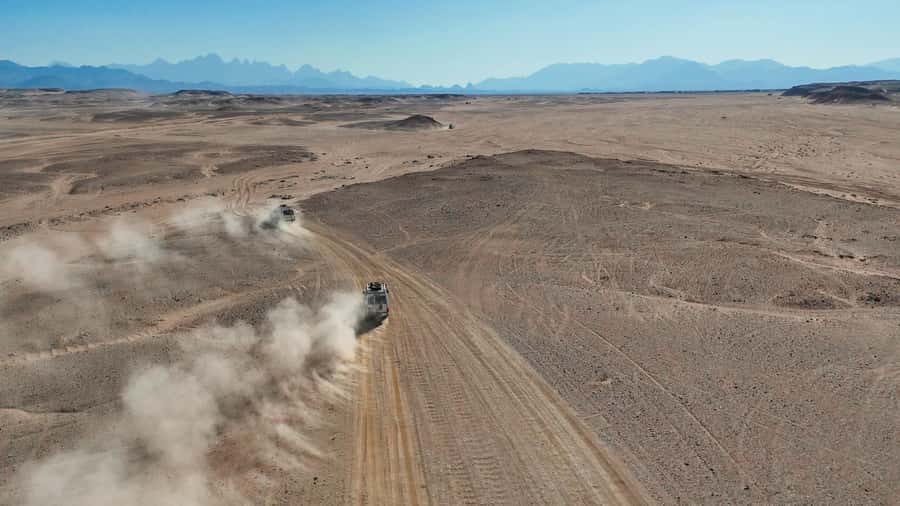 Hurghada: Jeep Safari with Camel Ride, Dinner and Show - Dinner with rice, grilled chicken, and fruit
