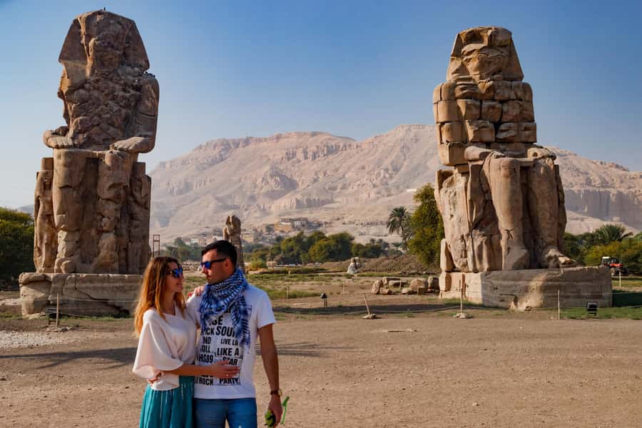 Hurghada: Luxor Hot Air Balloon Ride and Day Tour With Meals - Three royal sights on Luxor’s West Bank