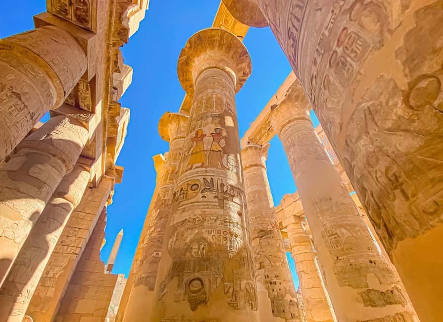 Hurghada: Luxor, Karnak Temple & Valley of the Kings - The Colossi of Memnon in a short final stop