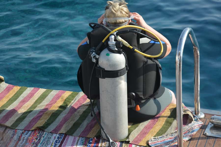 Hurghada:Luxury Diving & Snorkeling inc/Island/Lunch/Massage - Leaving Hurghada for Orange Bay