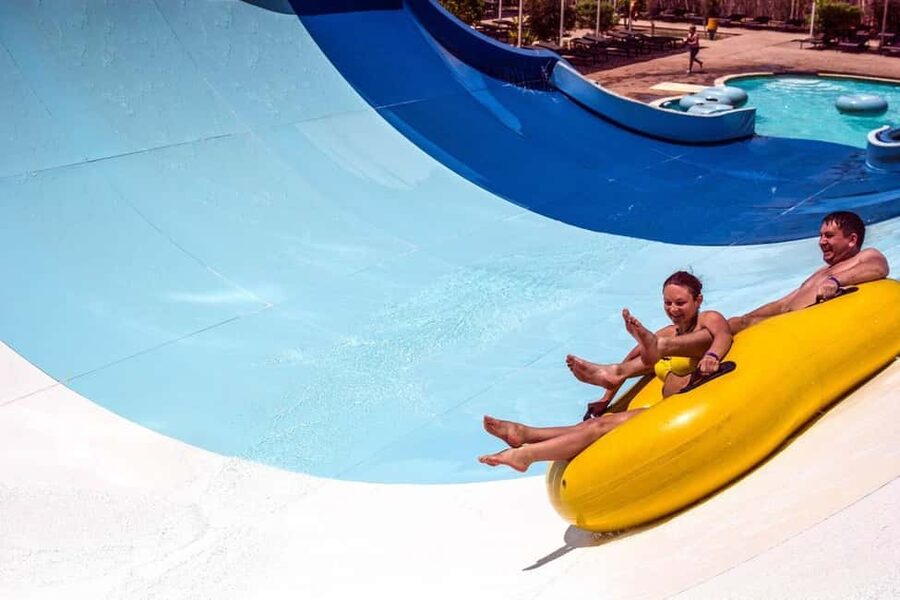 Hurghada: Makadi Water World with Lunch & Transfers - The slides: Twister, Kamikaze, and Turbo Tunnel