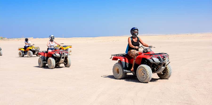 Hurghada: Morning Quad Bike Tour, Camel Ride and Transfer - The camel stop is short but useful