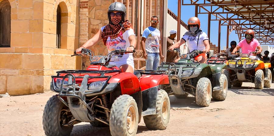 Hurghada: Morning Quad Bike Tour, Camel Ride and Transfer - Sunrise, morning, and sunset choices