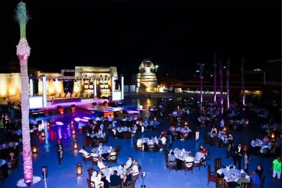 Hurghada: Neverland Musical Show Entry Tickets with Pickup - Egyptian music and belly dancing