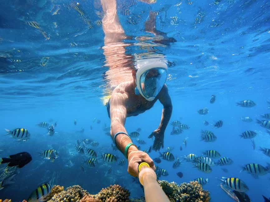 Hurghada: Orange Bay Day Trip with Water Sports and Lunch - A full day on the Red Sea for $26