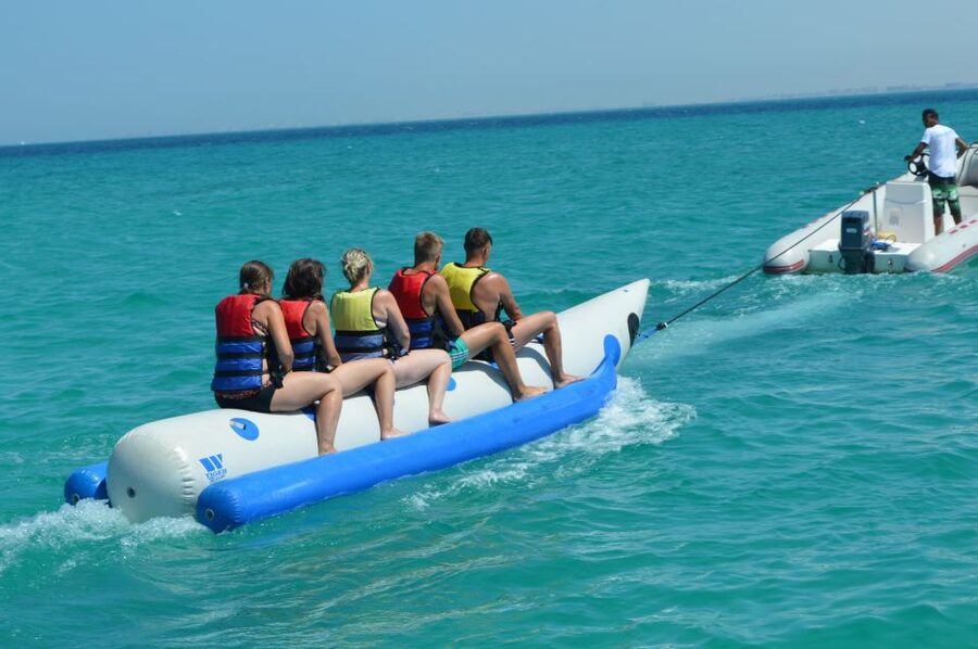 Hurghada: Orange Bay & Giftun Island, Snorkeling With Lunch - Orange Bay’s sand, shallow water, and beach break