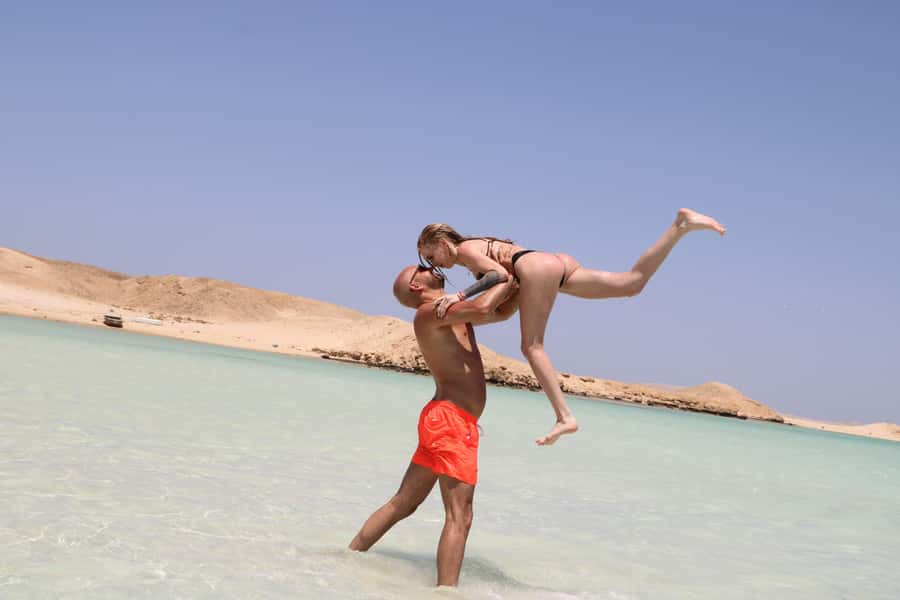 Hurghada: Orange Bay Island with breakfast, lunch & watersports - Orange Bay Island and its two-hour beach break