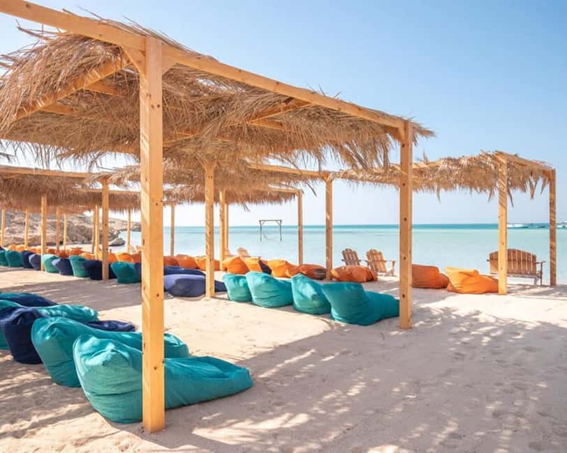 Hurghada: Orange Island Yacht Trip with Lunch & Water Sports - Lunch, drinks, and what to bring