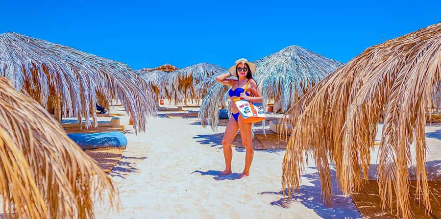Hurghada: Paradise Island Yacht Cruise, Lunch & Snorkeling - The 3-hour speedboat option