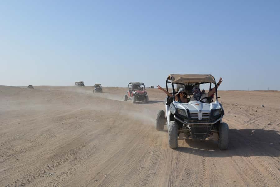 Hurghada: Quad and Buggy Safari with Dinner and Show - Oriental dancing, fire, and the final show