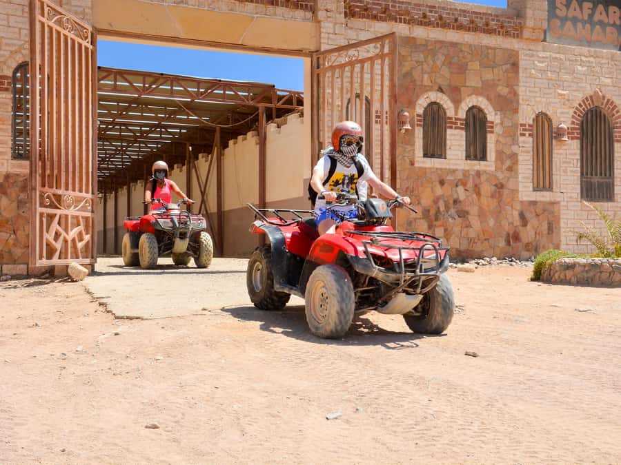 Hurghada Quad & ATV Ride with Camel, Desert Vibes & Sea View - The safety briefing and test ride