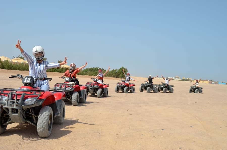Hurghada: Quad Bike, Buggy, and Camel Ride & Bedouin Village - Key points to know before booking