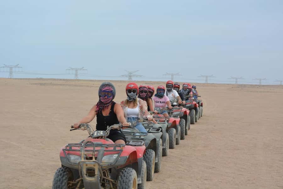 Hurghada: Quad Bike, Buggy, and Camel Ride & Bedouin Village - The five-minute camel ride