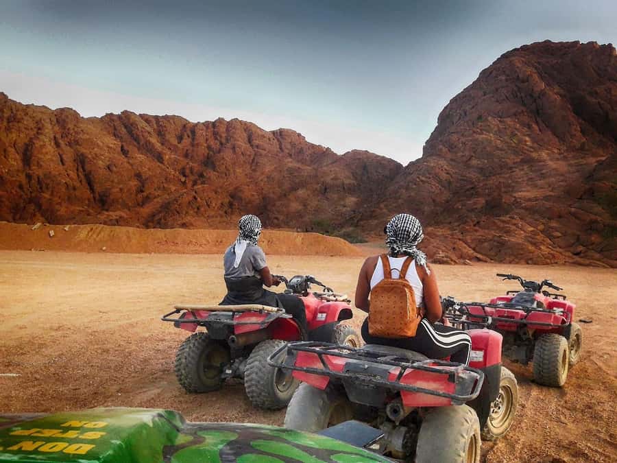 Hurghada: Quad Bike, Sea, Camel, Safari, Stargazing & Dinner - Stargazing with telescopes