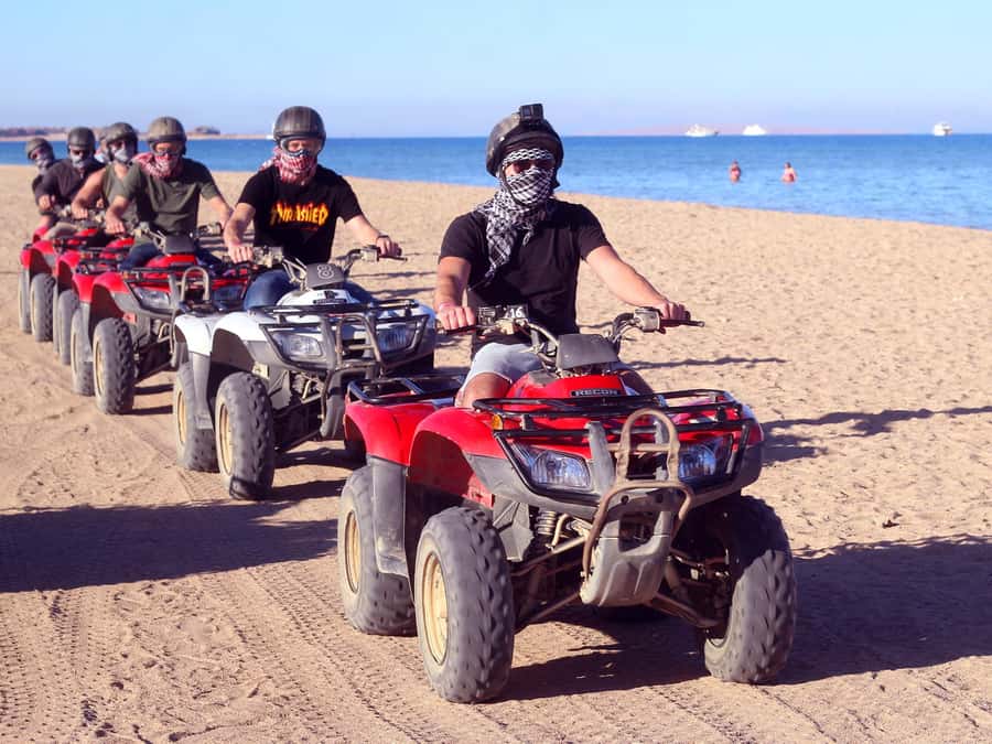 Hurghada: Quad Bike Tour of the Desert and Red Sea - Sunrise at 5:00 AM, the calmest choice