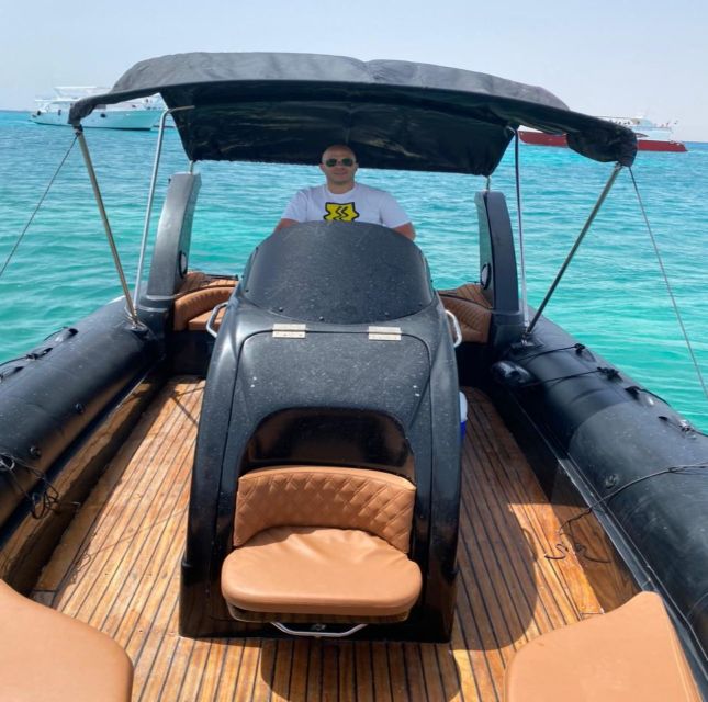 Hurghada: Safari ATV Quad & Speedboat to Orange bay island - Orange Bay, lunch, and the limits of island time