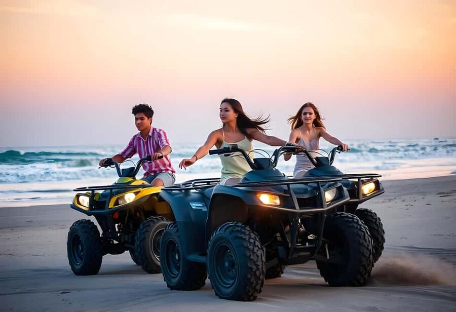 Hurghada: Sea and Mountains Quad or Buggy Family Tour - Safety briefing and choosing your quad