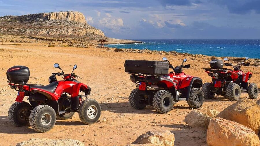 Hurghada: Sea and Mountains Quad or Buggy Family Tour - The panorama stop and Red Sea views