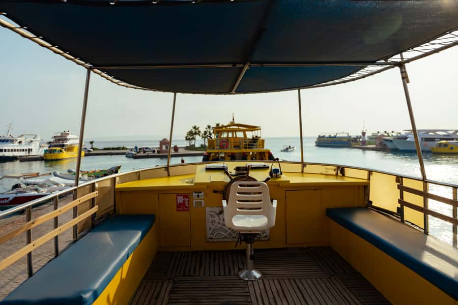 Hurghada: Semi-Submarine Boat Tour w/ Snorkeling & Transfer - The snorkeling stop beside the boat