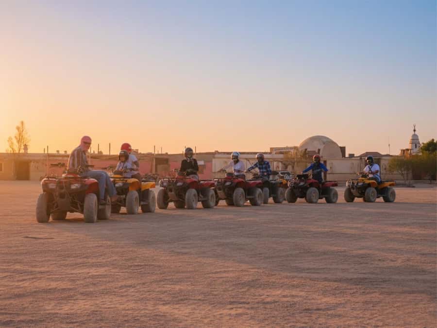 Hurghada: Sunrise Quad Bike, Camel and Oriental Breakfast - Two hours across dunes, plains, and valleys