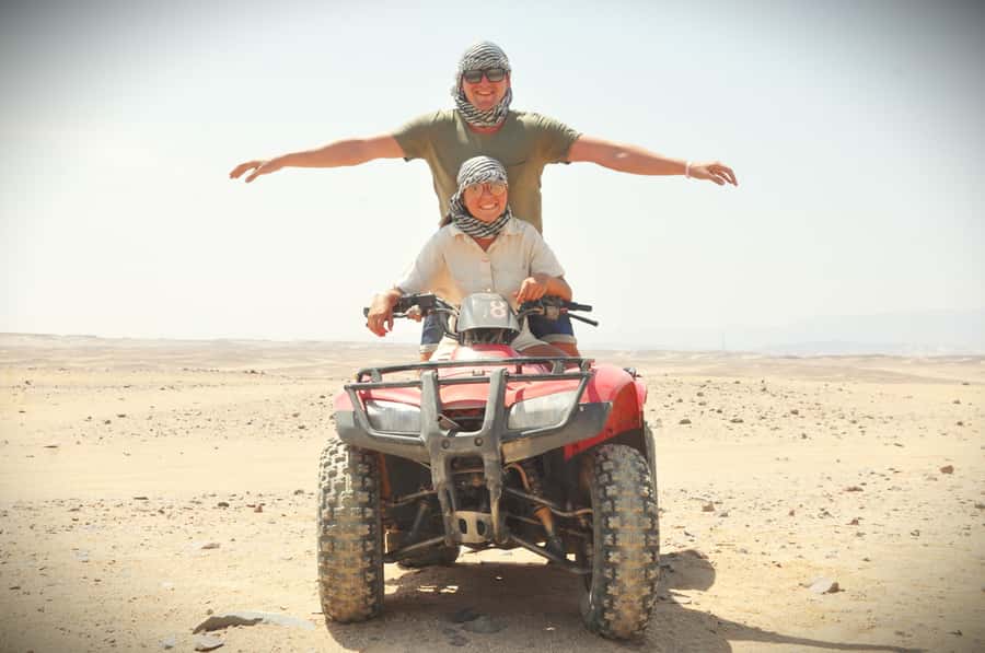 Hurghada: Sunrise Quad Bike, Camel and Oriental Breakfast - The five-minute camel ride