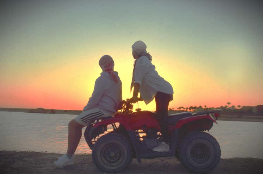 Hurghada: Sunrise Quad Bike, Camel and Oriental Breakfast - Safety first at the quad-bike base