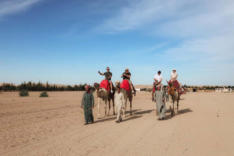 Hurghada: Sunset Camel Ride with Dinner - Key points at a glance