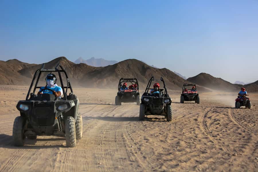 Hurghada: Sunset Desert Safari by Dune Buggy - Leaving Hurghada for the desert