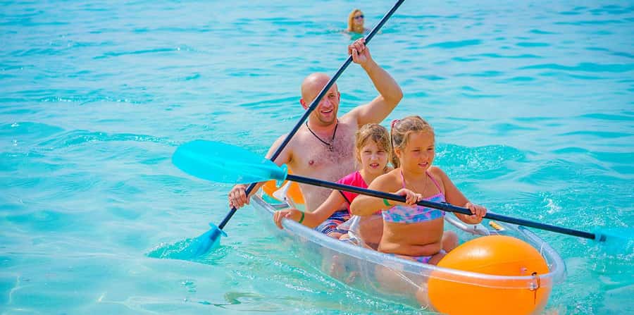 Hurghada: Sunset Hula Hula Island W/ Snorkeling & Lunch - Snorkeling with help in the water