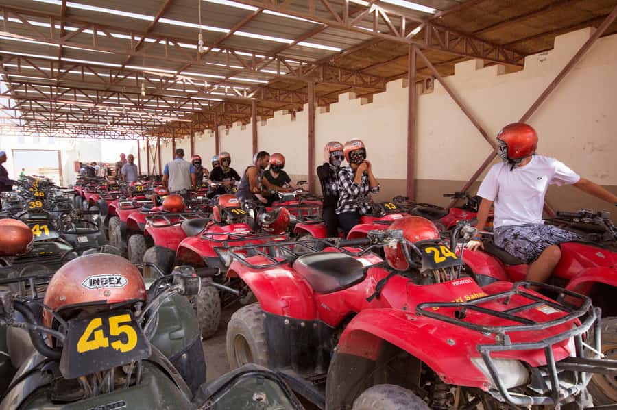 Hurghada: Sunset Quad Bike, Camel w/ Opt Stargazing and BBQ - Sunrise, daytime and other versions