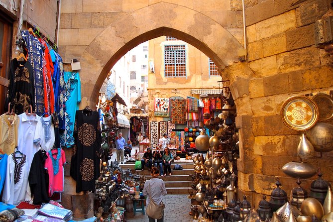 Islamic Cairo Walking Tour: Khan el Khalili, Al-Azhar Mosque - Khan el Khalili, where the route turns commercial