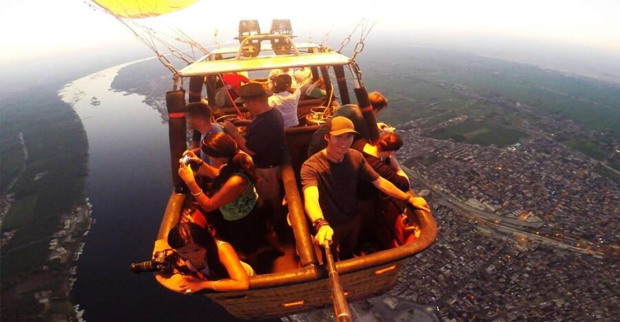 Luxor: Amazing Sunrise Hot Air Balloon Ride - Why Luxor looks best from the air
